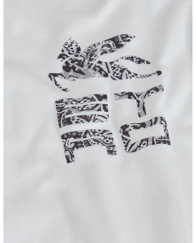 ETRO CUBE embroidered short-sleeved T-shirt ETRO