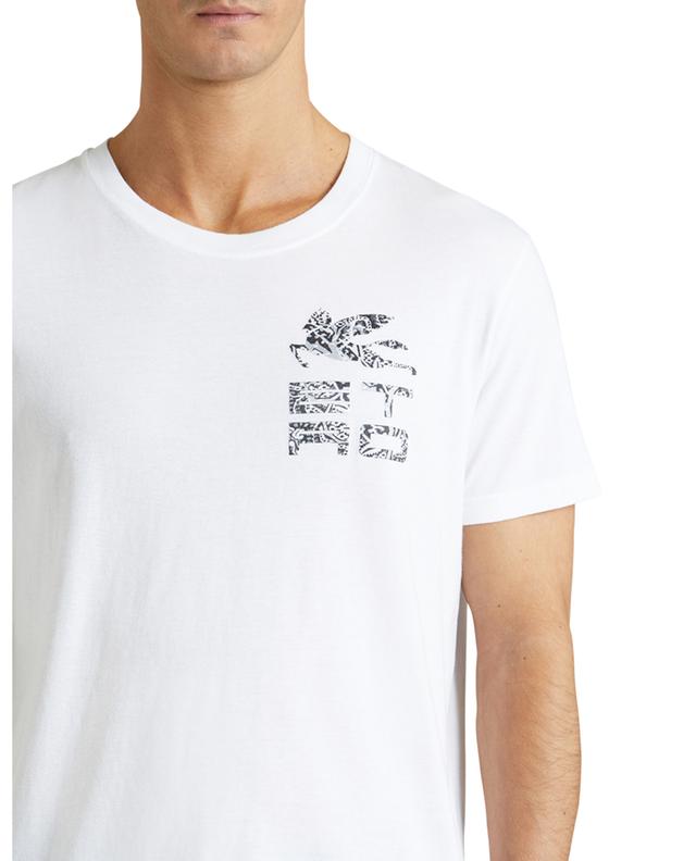 Kurzarm-T-Shirt mit Stickerei ETRO CUBE ETRO