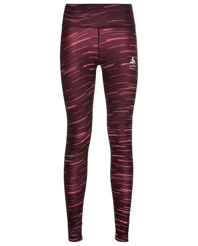 The Zeroweight Print Reflective running tights ODLO