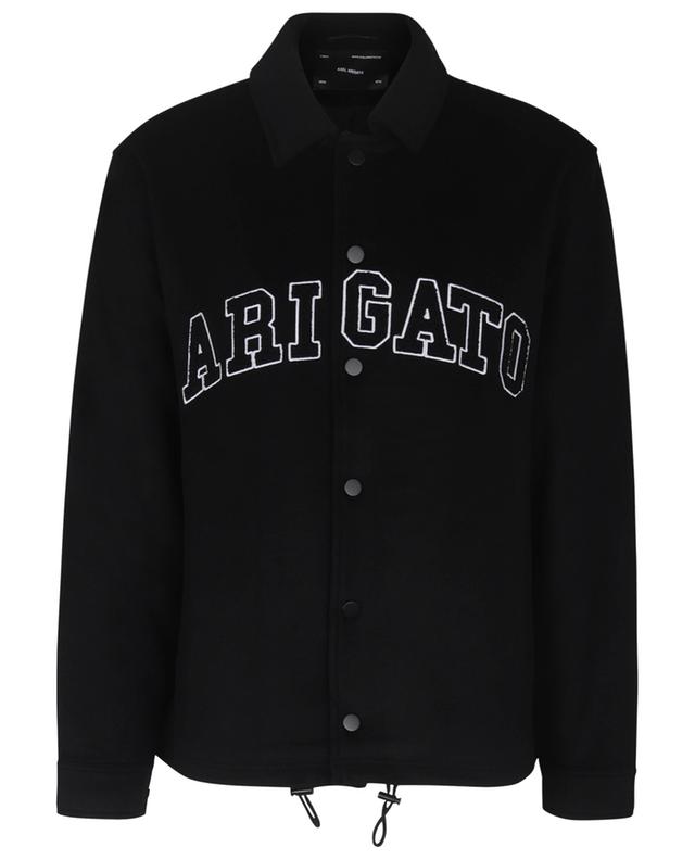 Coach embroidered wool teddy jacket AXEL ARIGATO
