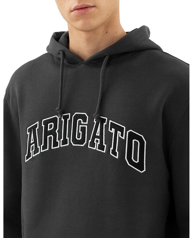 College Logo organic cotton hooded sweatshirt AXEL ARIGATO