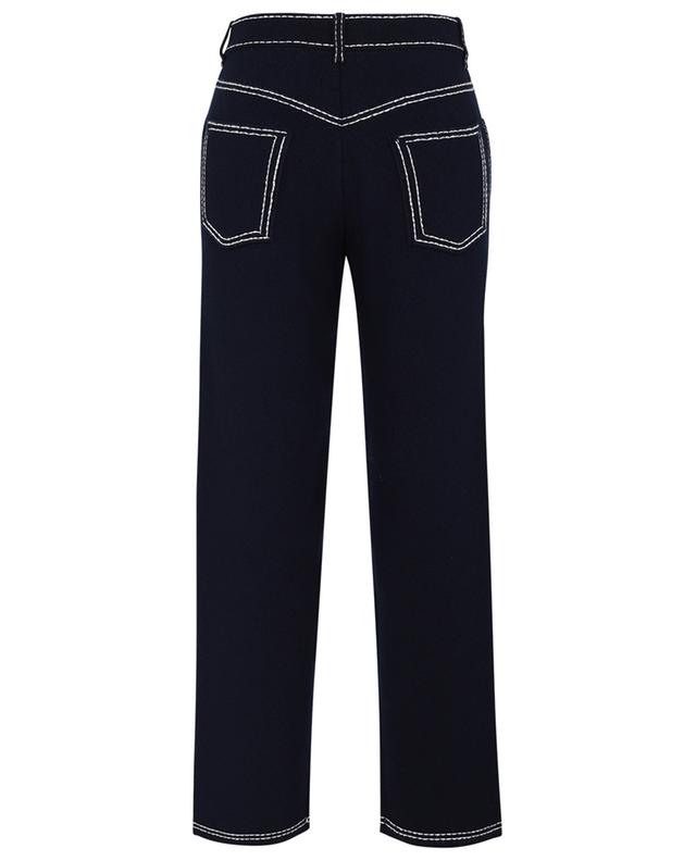 Cashmere and cotton boyfriend trousers BARRIE