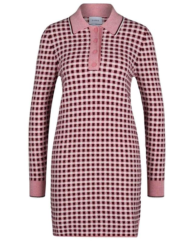 Short cashmere and cotton dress BARRIE