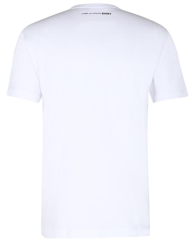 T-shirt à manches courtes et col rond en jersey COMME DES GARCONS SHIRT