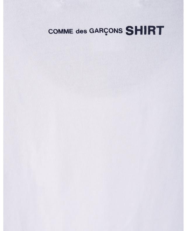 T-shirt à manches courtes et col rond en jersey COMME DES GARCONS SHIRT