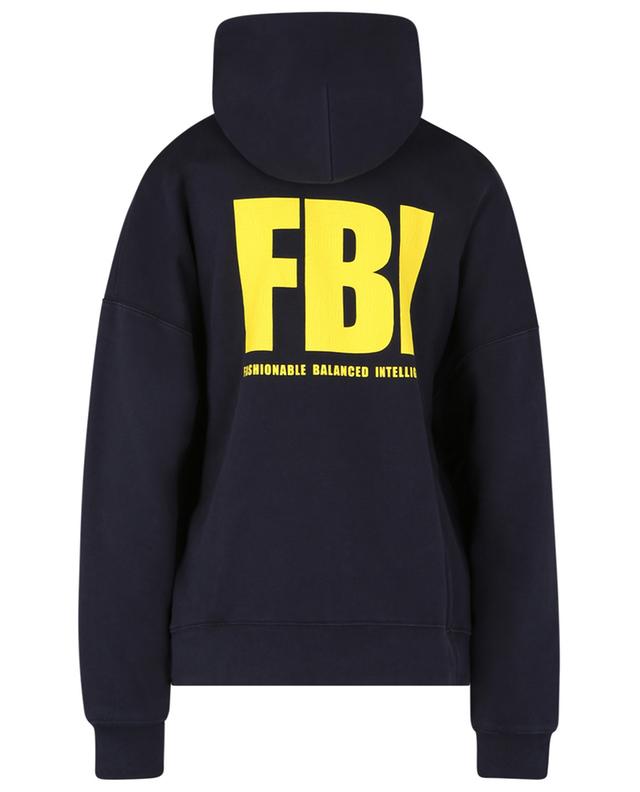 Sweat-shirt à capuche réversible FBI / Year Of The Tiger BALENCIAGA