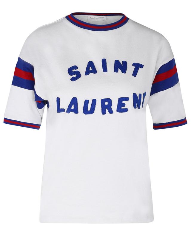 T-shirt esprit universitaire Saint Laurent SAINT LAURENT PARIS