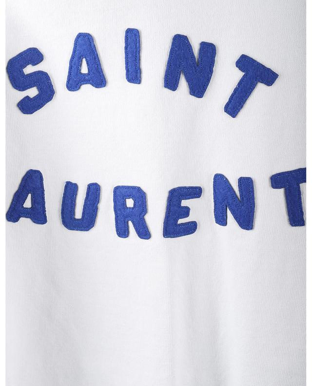 T-Shirt im Universitäts-Stil Saint Laurent SAINT LAURENT PARIS
