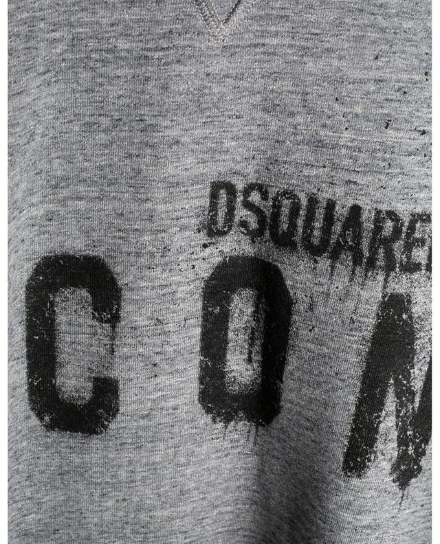 Sweat-shirt en coton DSQUARED2