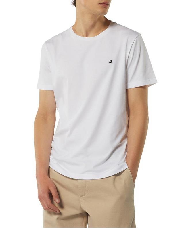 T-shirt à manches courtes en coton à monogramme DONDUP