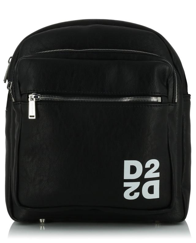 70&#039;s D2 printed leather shoulder bag DSQUARED2
