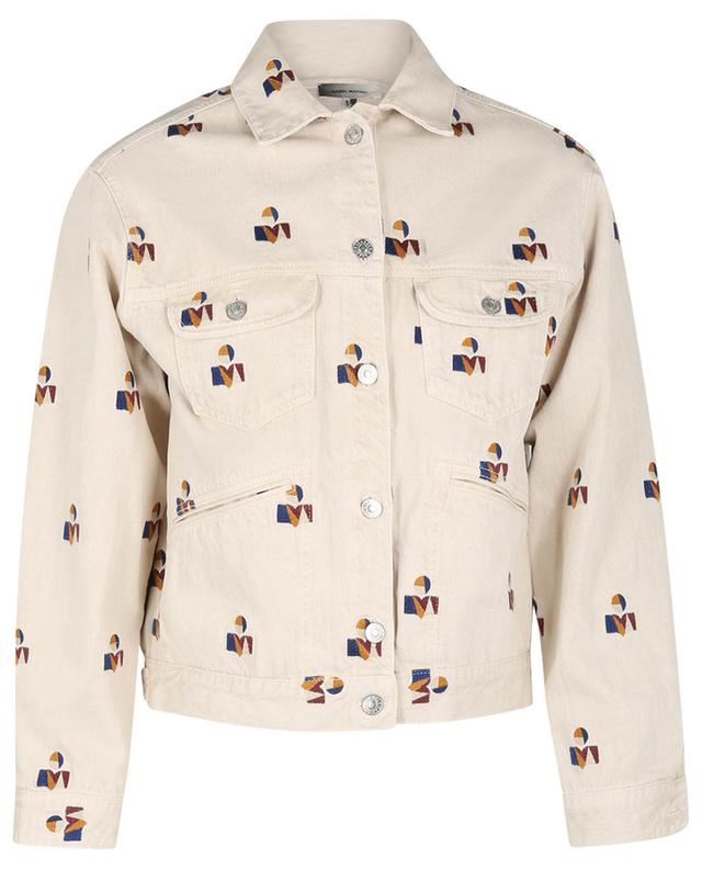 Jabor embroidered denim jacket ISABEL MARANT
