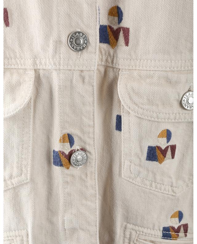 Jabor embroidered denim jacket ISABEL MARANT