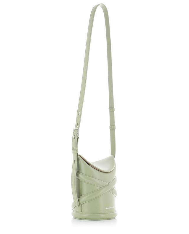 The Curve smooth leather cross body bag ALEXANDER MC QUEEN
