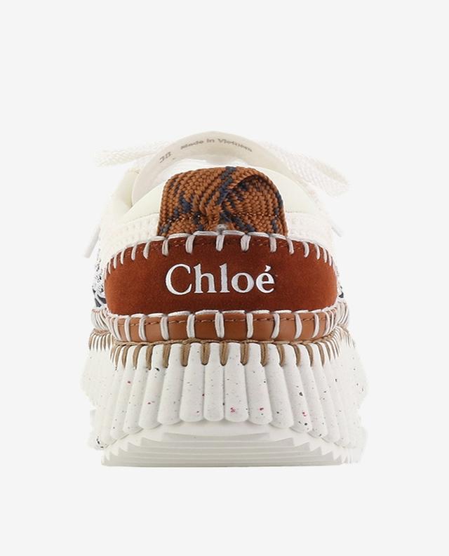 Baskets basses à lacets en mesh éco-responsable Nama CHLOE