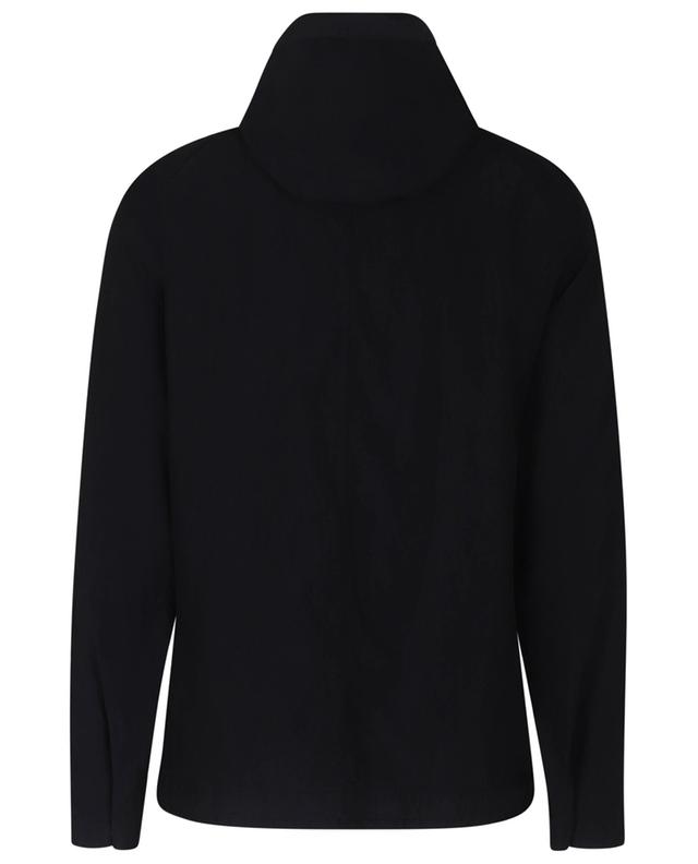 428E1 Cupro Nylon-TC Garment Dyed lightweight hooded jacket STONE ISLAND