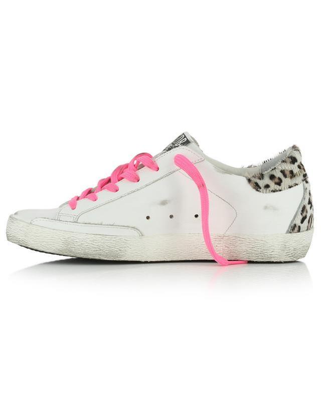 Super-Star lace-up leather trainers GOLDEN GOOSE