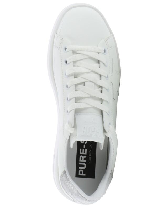 Purestar leather lace-up flat sneakers GOLDEN GOOSE
