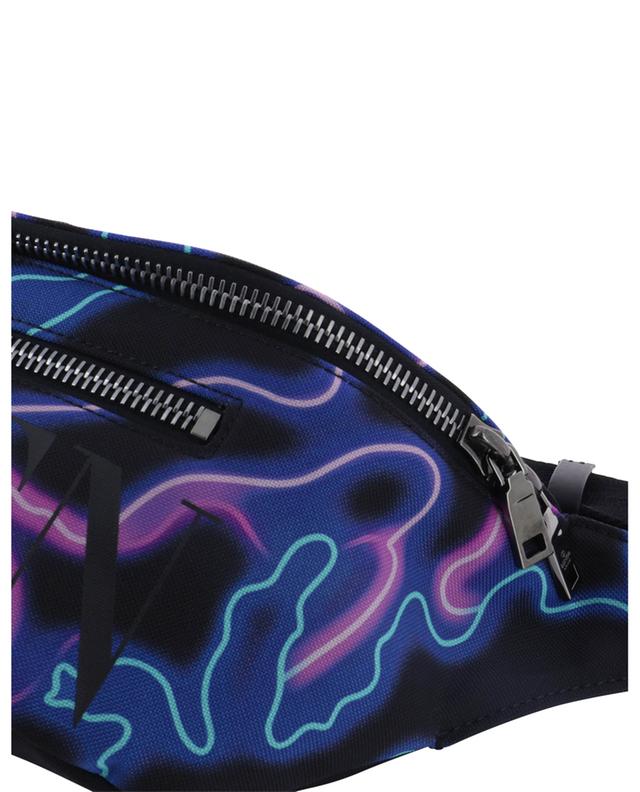 Neon Camou printed nylon belt bag VALENTINO