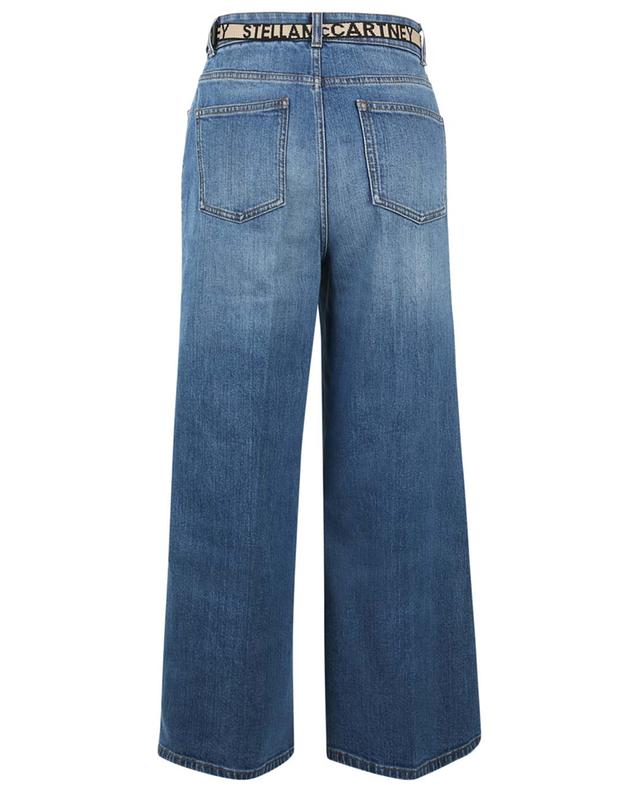 Jean large taille haute avec ceinture logo Eco Wash STELLA MCCARTNEY