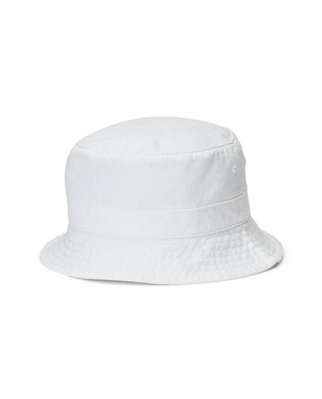 POLO RALPH LAUREN Pony cotton chino bucket hat - Outlet