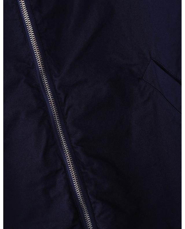 Lightweight garment dyed organic cotton canvas jacket JIL SANDER
