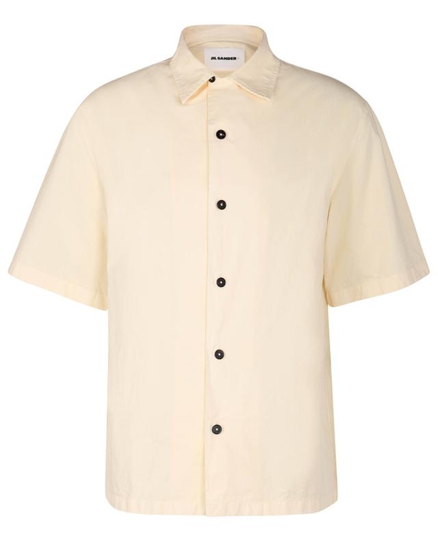 Short-sleeved cotton shirt JIL SANDER