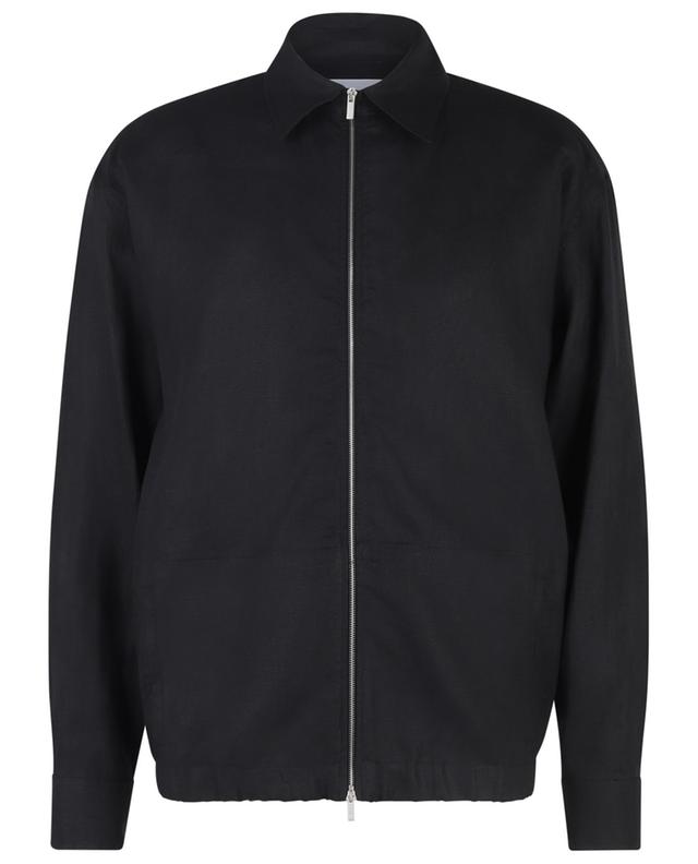 Lightweight linen zip-up jacket PT TORINO COLLECTION