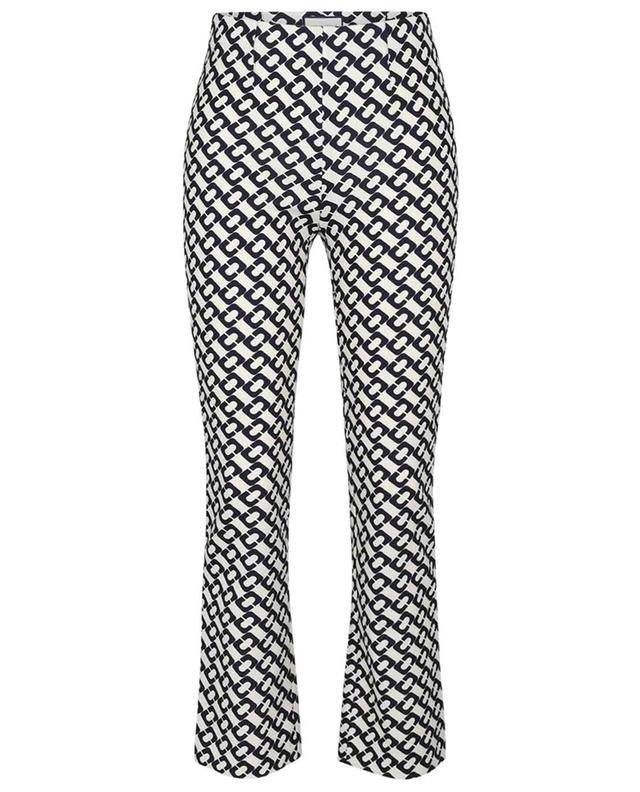 Cindy chain printed straight-leg trousers SEDUCTIVE