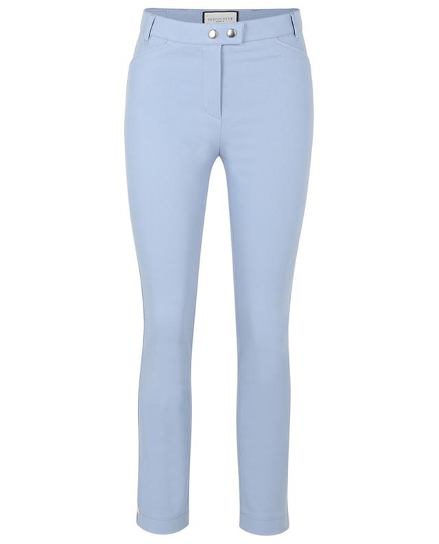 Franziska cotton-blend slim-fit trousers SEDUCTIVE