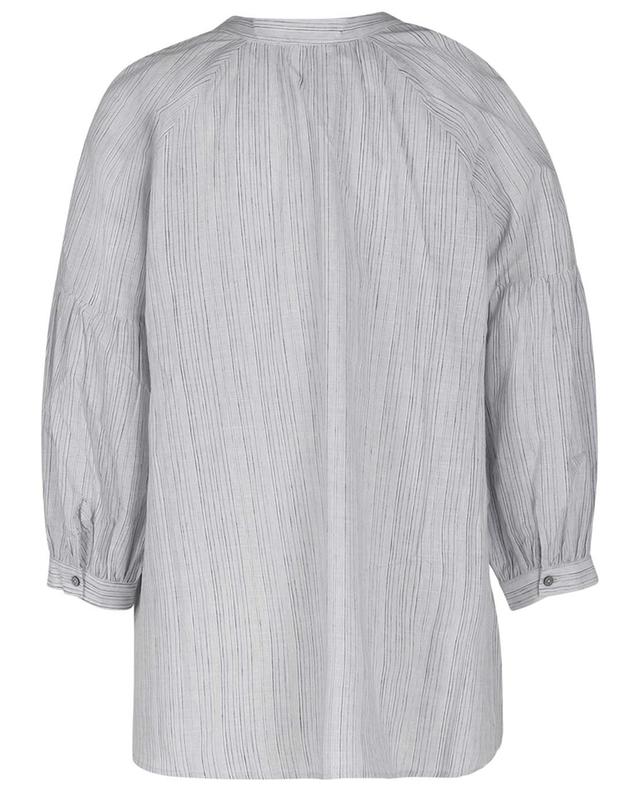 Bluse aus gestreiftem Baumwollvoile Irene HANA SAN
