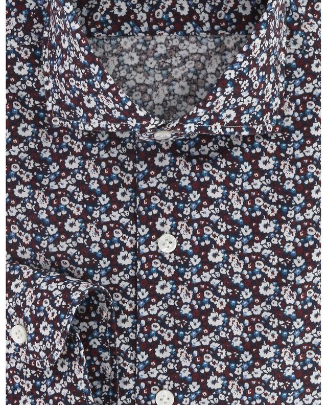 Floral cotton long-sleeved shirt BARBA