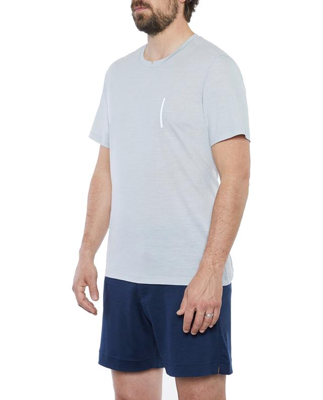 Nyon short-sleeved merino wool T-shirt EMYUN