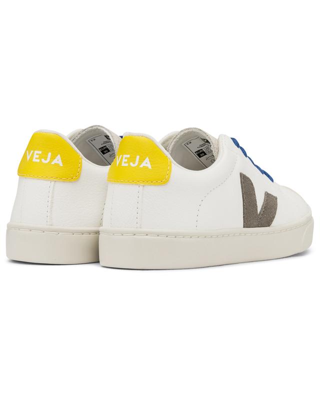 Esplar low-to lace-up leather sneakers for boys VEJA