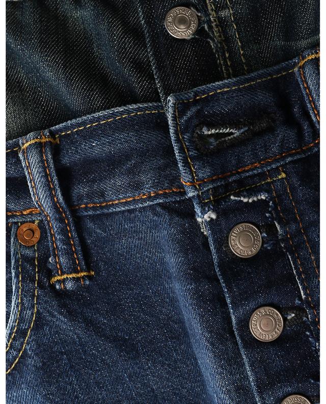 Straight jeans in vintage fabrics 1/OFF PARIS