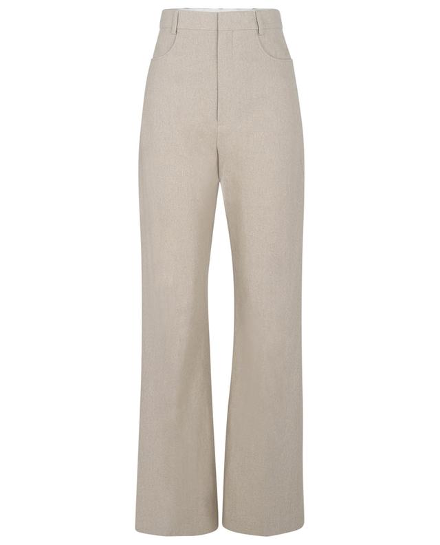 Le Pantalon Sauge Le Splash&#039; wide-leg linen trousers JACQUEMUS
