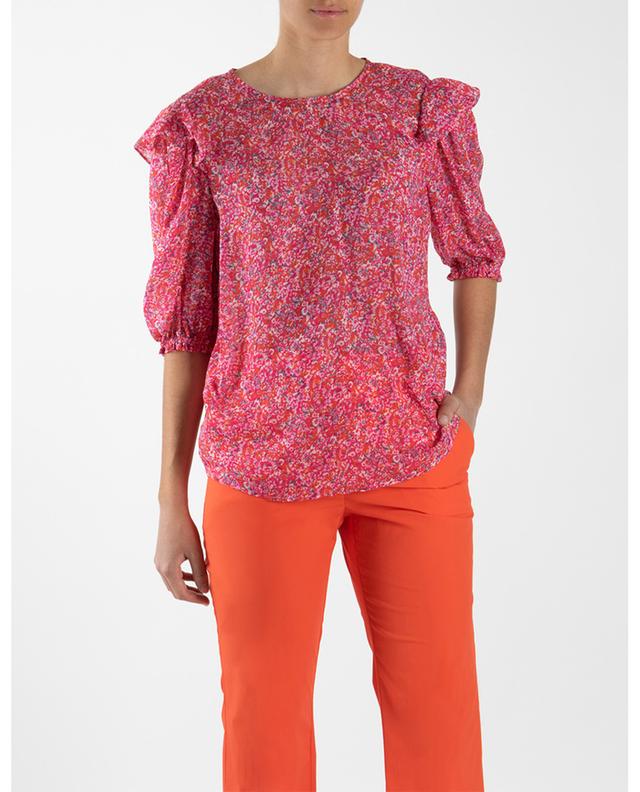 Printed flounced blouse TWINSET