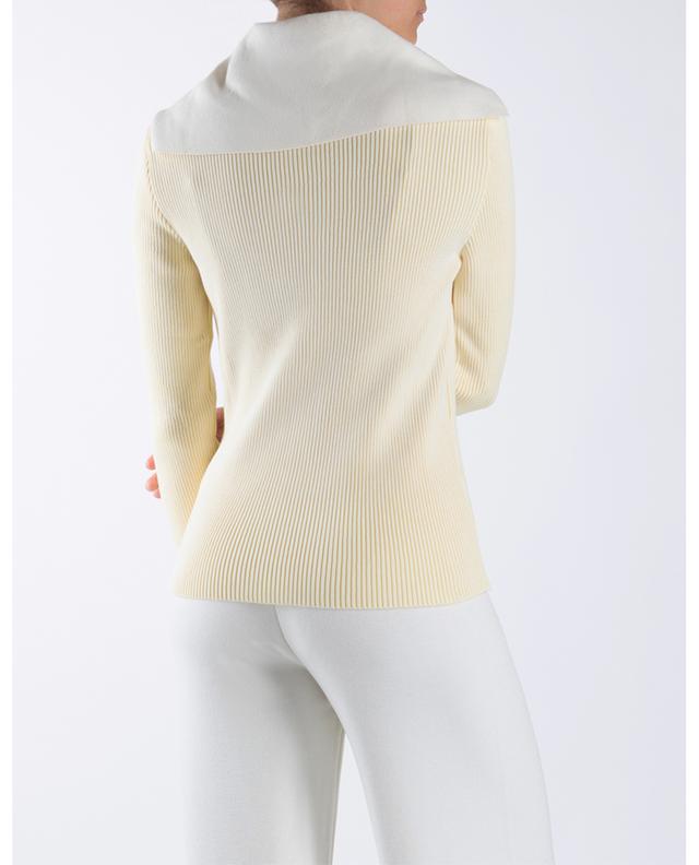 Drollish rib knit organic cotton polo shirt VALENTINE WITMEUR