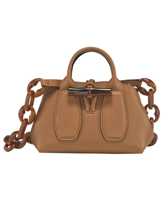 Roseau Leather handbag XS LONGCHAMP