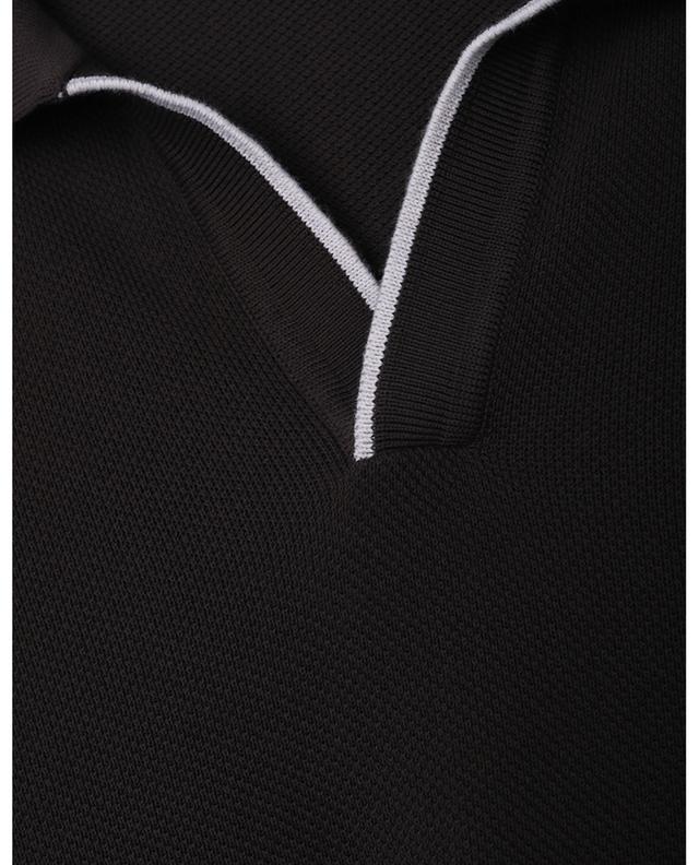 Kurzärmliges Polohemd aus Baumwolle GRAN SASSO