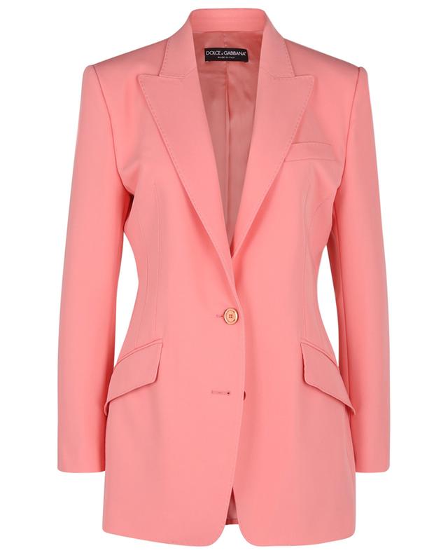 Joy Therapy technical cover cinched blazer DOLCE &amp; GABBANA