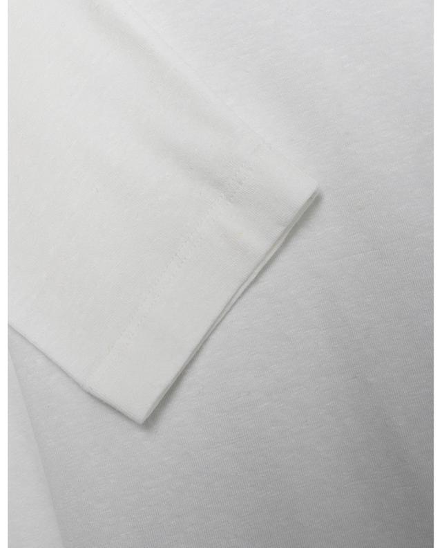 Sweat-shirt en coton et lin James MARCO PESCAROLO