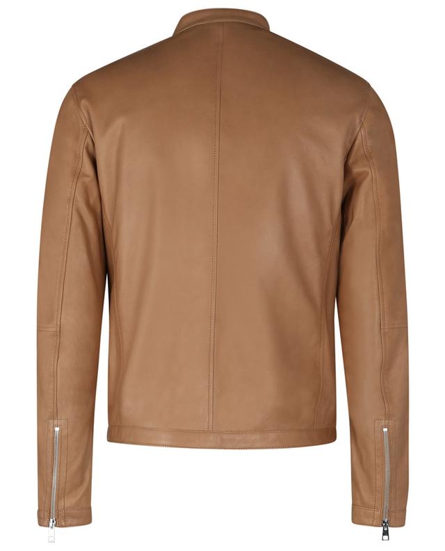 Smooth leather jacket RUFFO