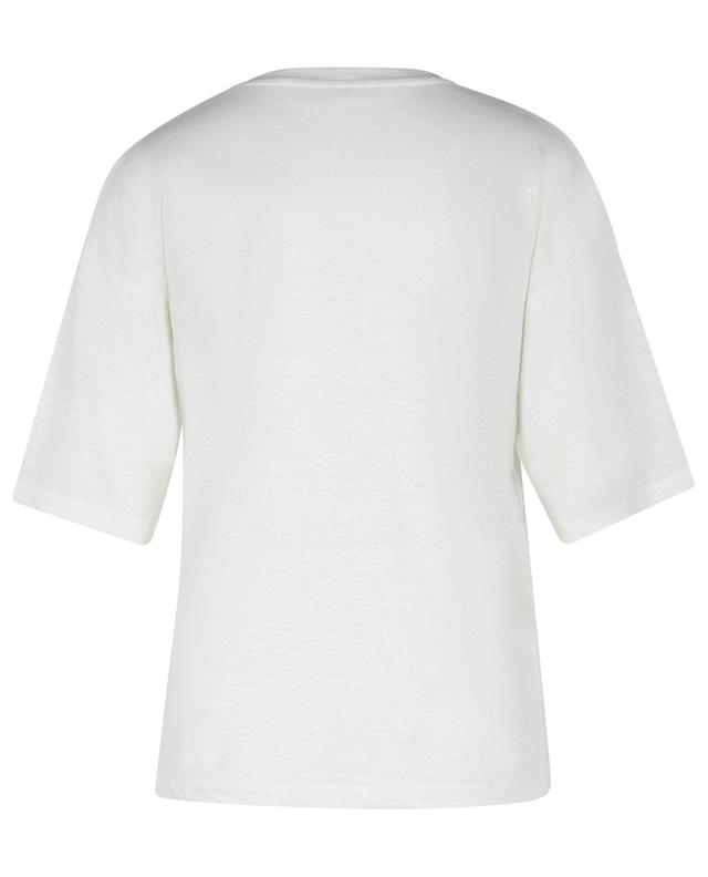 Sea Live linen short-sleeved T-shirt PRINCESS