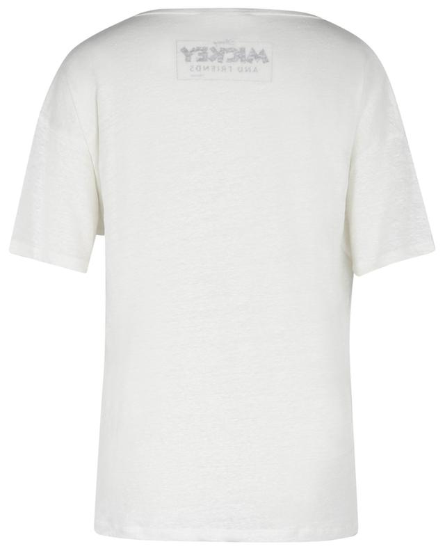 Donald Duck linen short-sleeved T-shirt PRINCESS