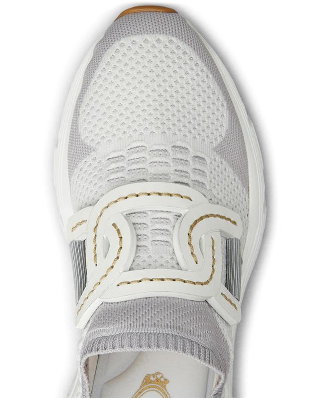 Slip-On-Strick-Sneakers mit Leder Kate TOD&#039;S