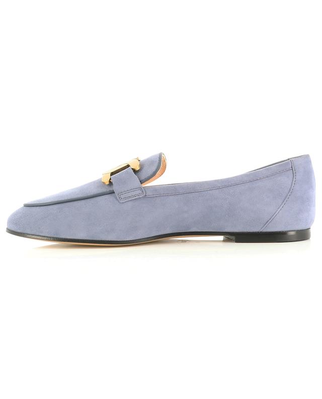 Kate chain detail adorned suede loafers TOD&#039;S