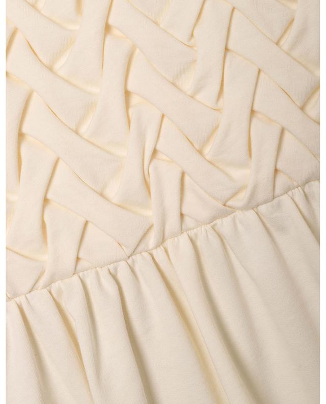 Fatou cotton-blend maxi dress ARMARGENTUM