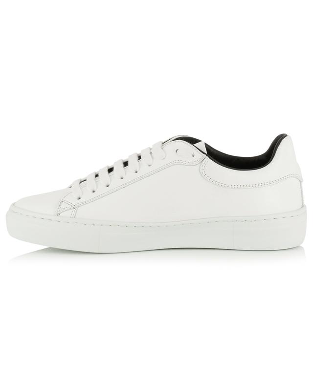 Smooth leather and bead low-top sneakers FABIANA FILIPPI