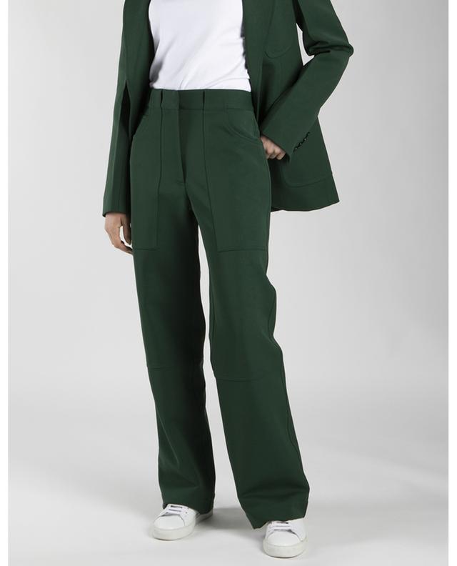 Utility Detail relaxed twill trousers VICTORIA BECKHAM